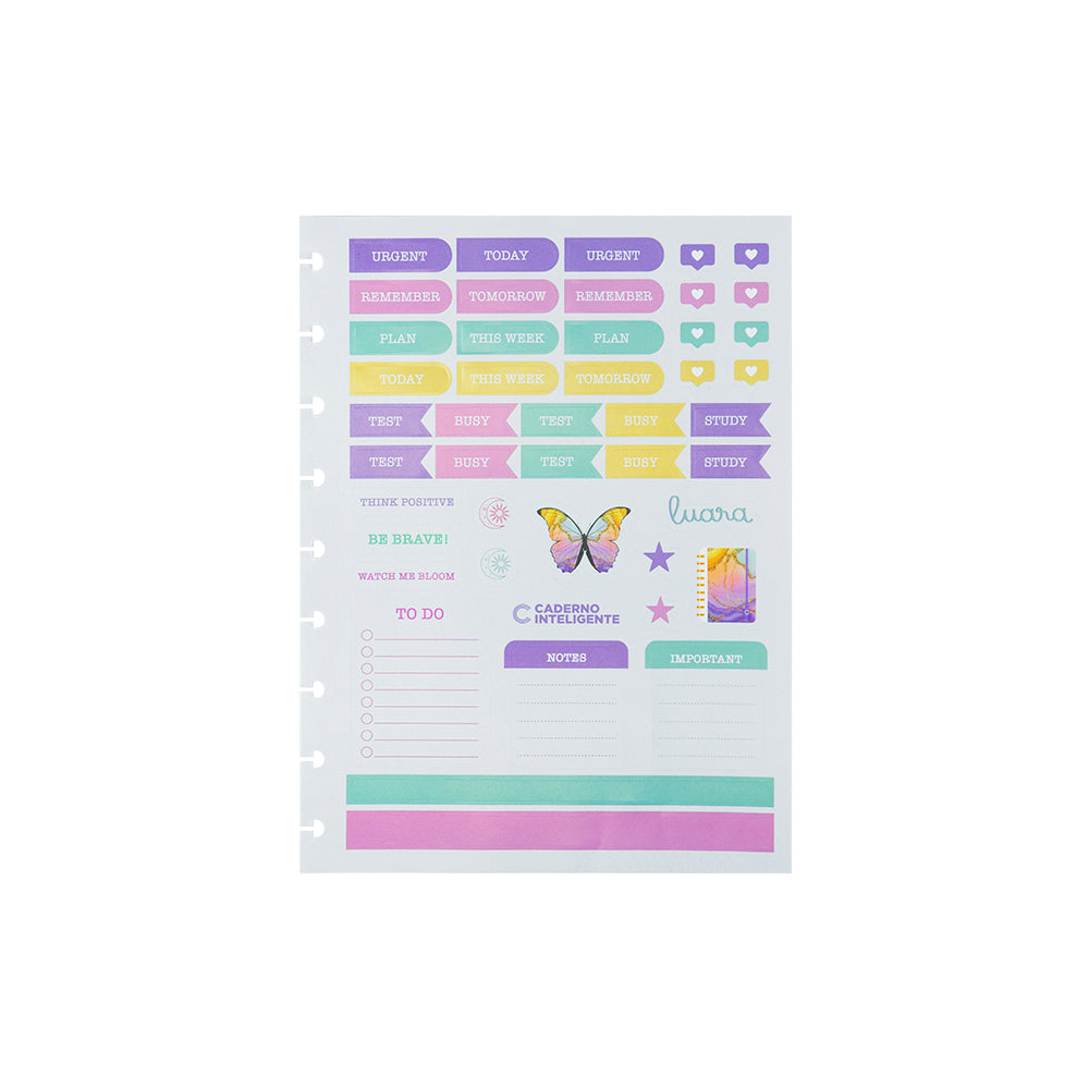 FOLHA DE ADESIVOS CI BY LUARA AURORA