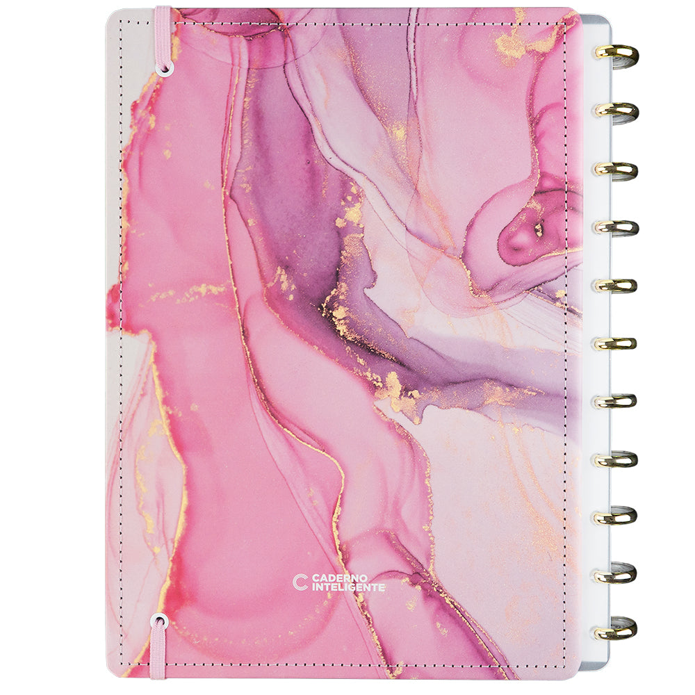 Contracapa do Caderno Deluxe Agatha, tamanho grande.