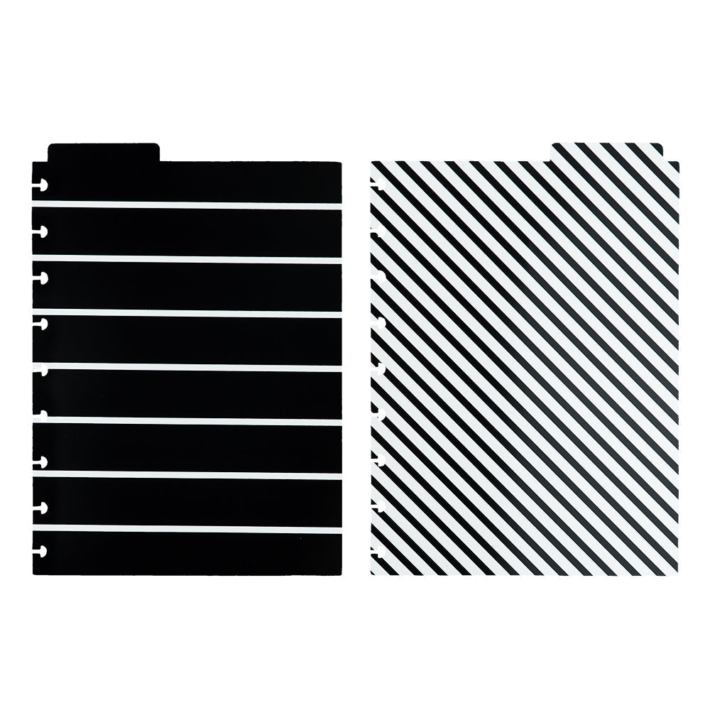 Divisória Preto e Branco, tamanho médio.