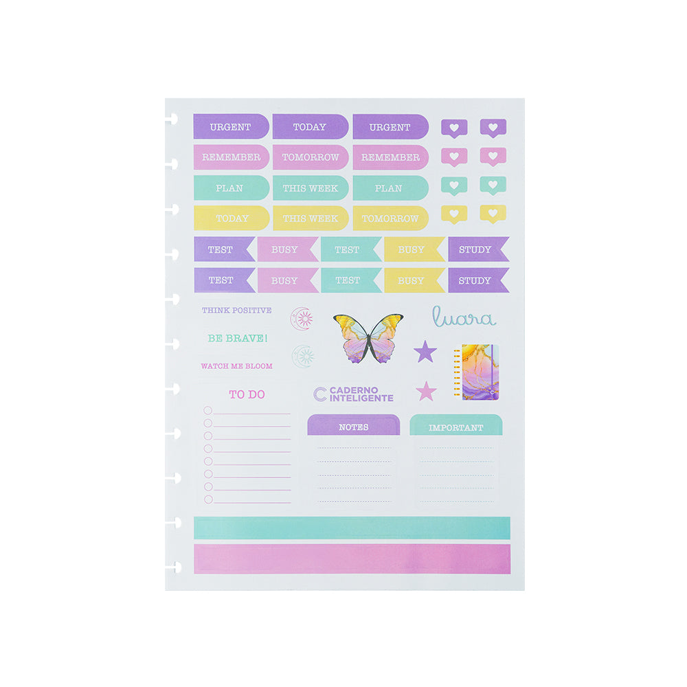 FOLHA DE ADESIVOS CI BY LUARA AURORA