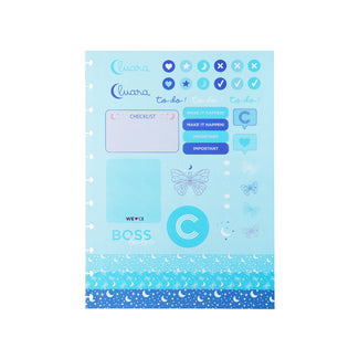 Folha de Adesivos Maldives By Luara