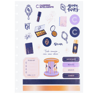 FOLHA DE ADESIVOS BT