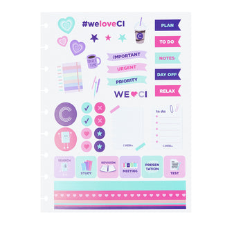 Folha de Adesivos FUN