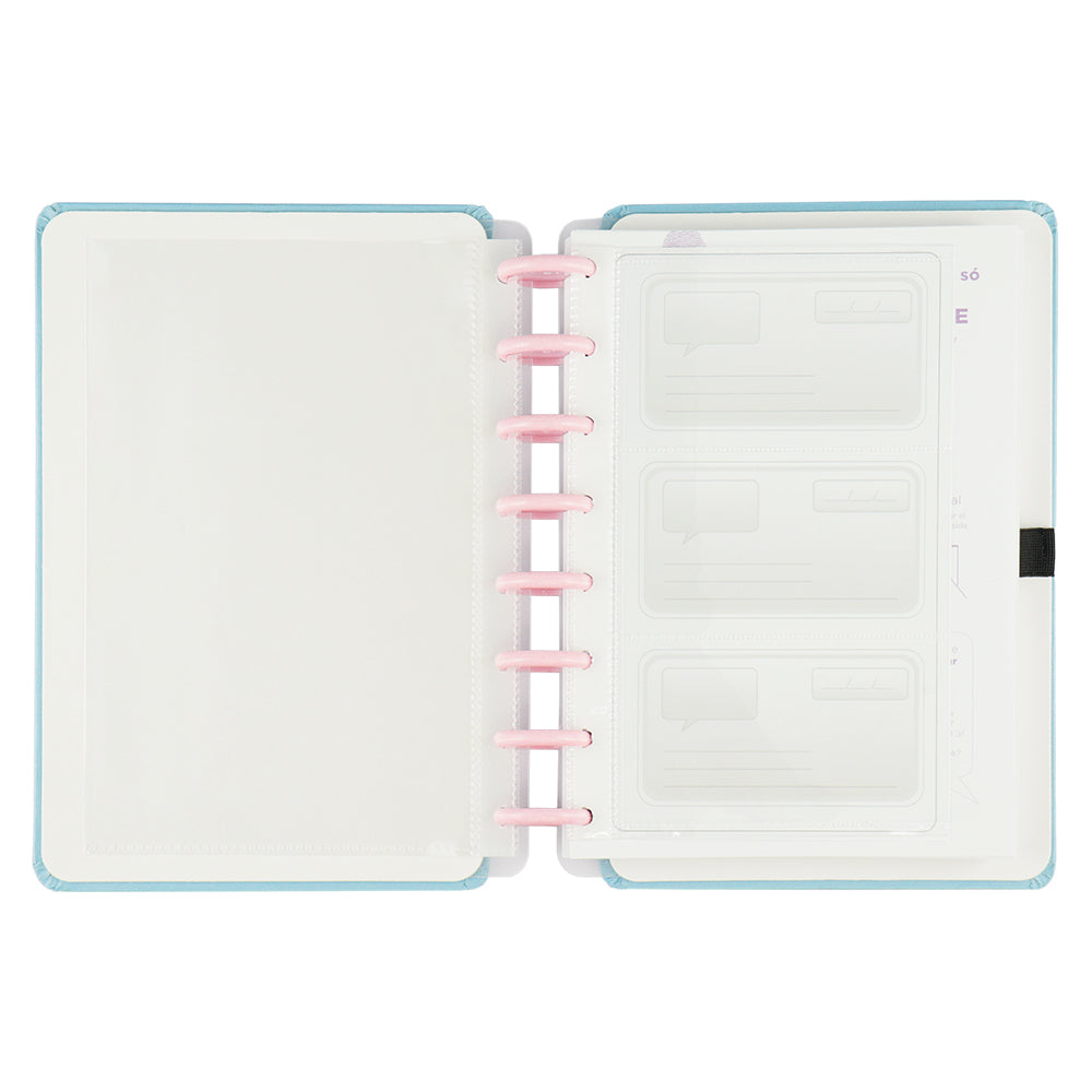 Agenda Inteligente Azul Pastel