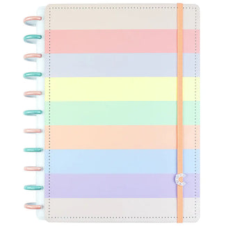 CADERNO 10 MATÉRIAS ARCO IRIS PASTEL Caderno Inteligente Lojista