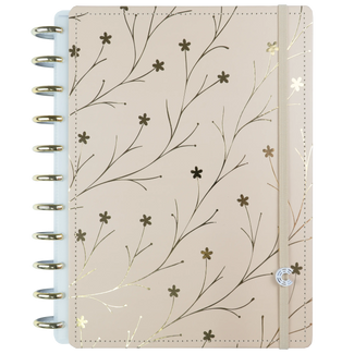 CADERNO 10 MATERIAS MISS FLORAL BY GIULIA BENITE Caderno Inteligente Lojista