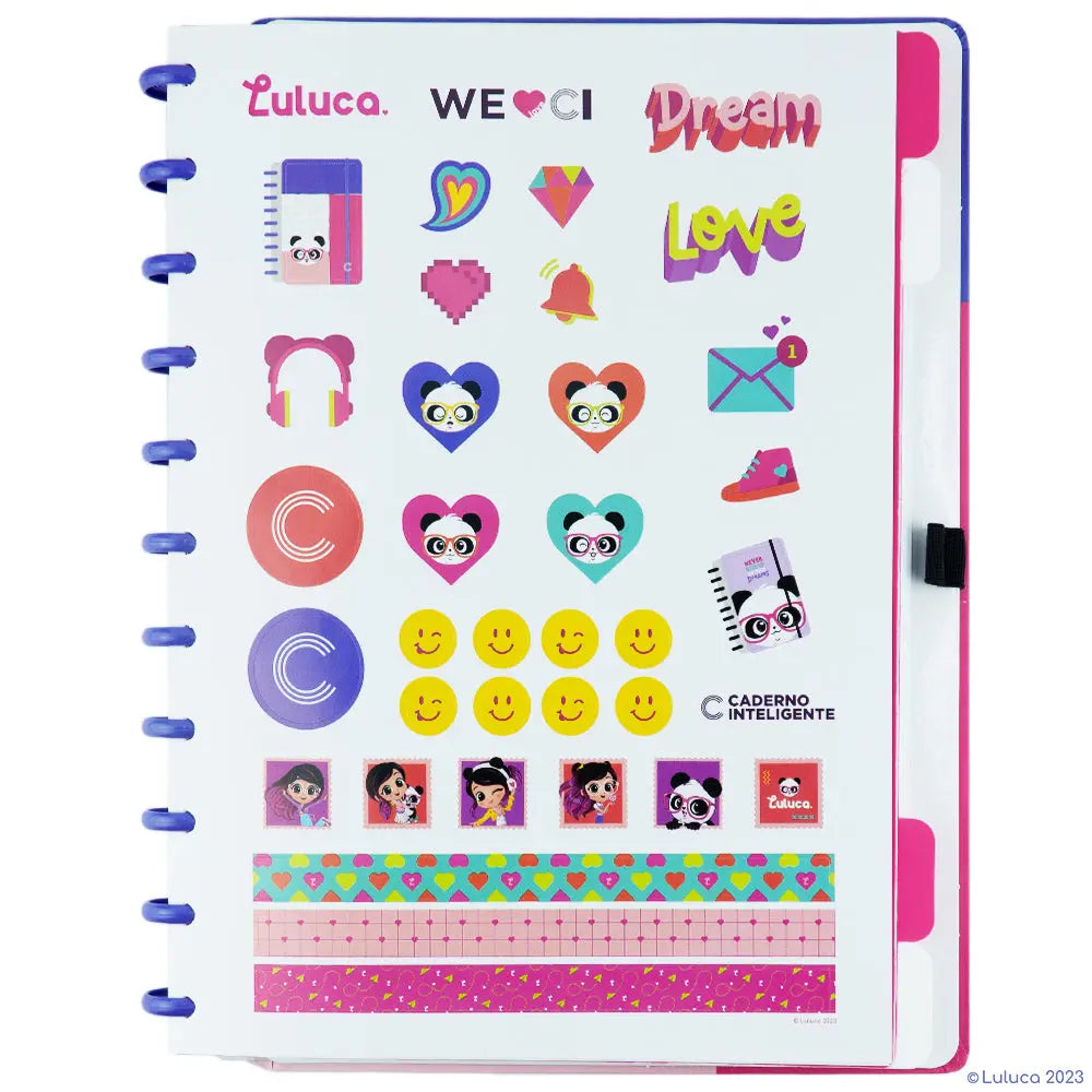 CADERNO CI BY LULUCA LULIKE Caderno Inteligente ®