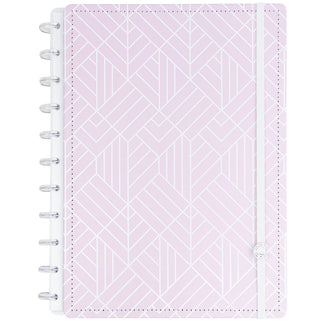 CADERNO ICE PINK - Folhas ROSA com LINHAS BRANCAS Caderno Inteligente ®
