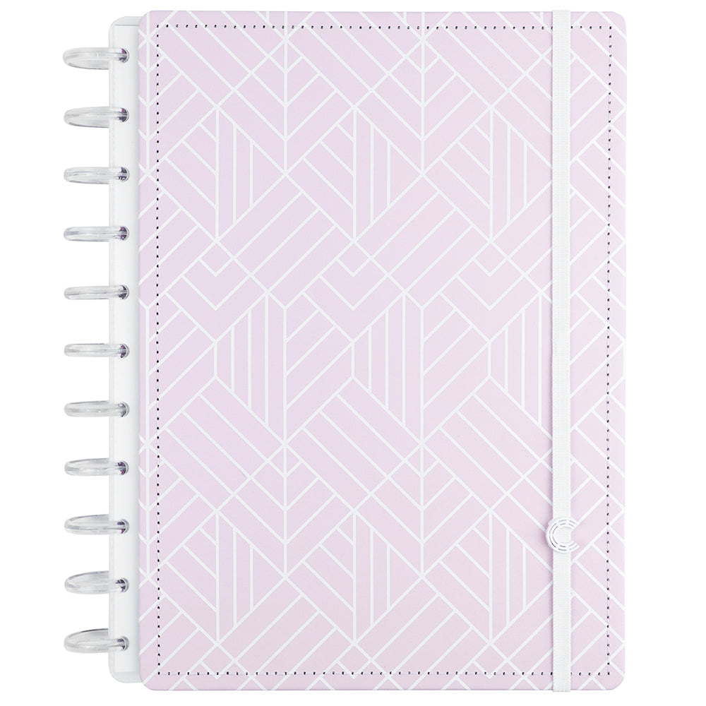 CADERNO ICE PINK - Folhas ROSA com LINHAS BRANCAS Caderno Inteligente ®
