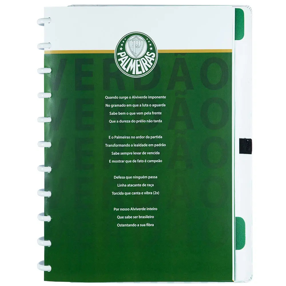 CADERNO PALMEIRAS ALVIVERDE Caderno