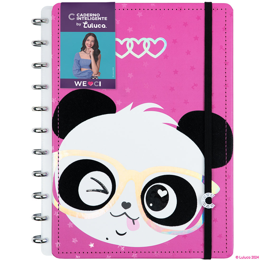 CADERNO PANDALU GLOW BY LULUCA (Cópia) Caderno Inteligente ®