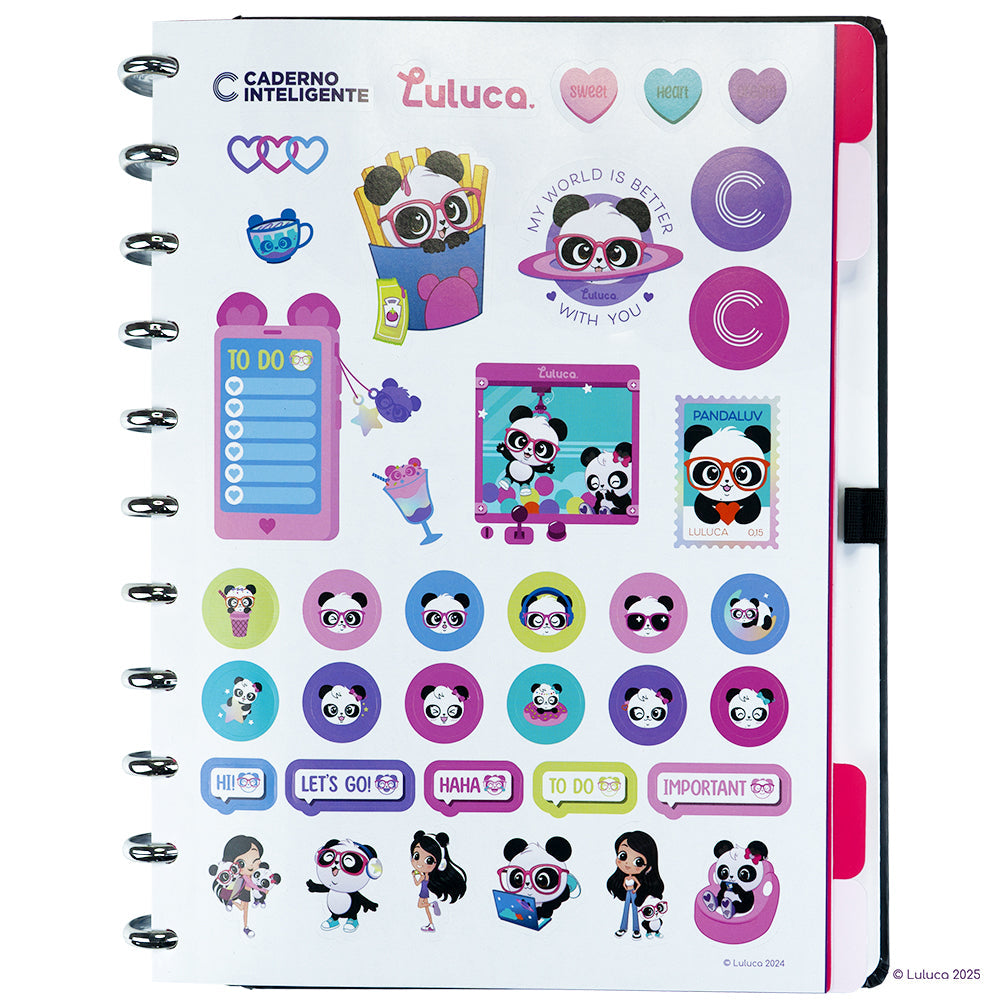 CADERNO PANDALU STAR - LULUCA (Cópia) Caderno Inteligente ®