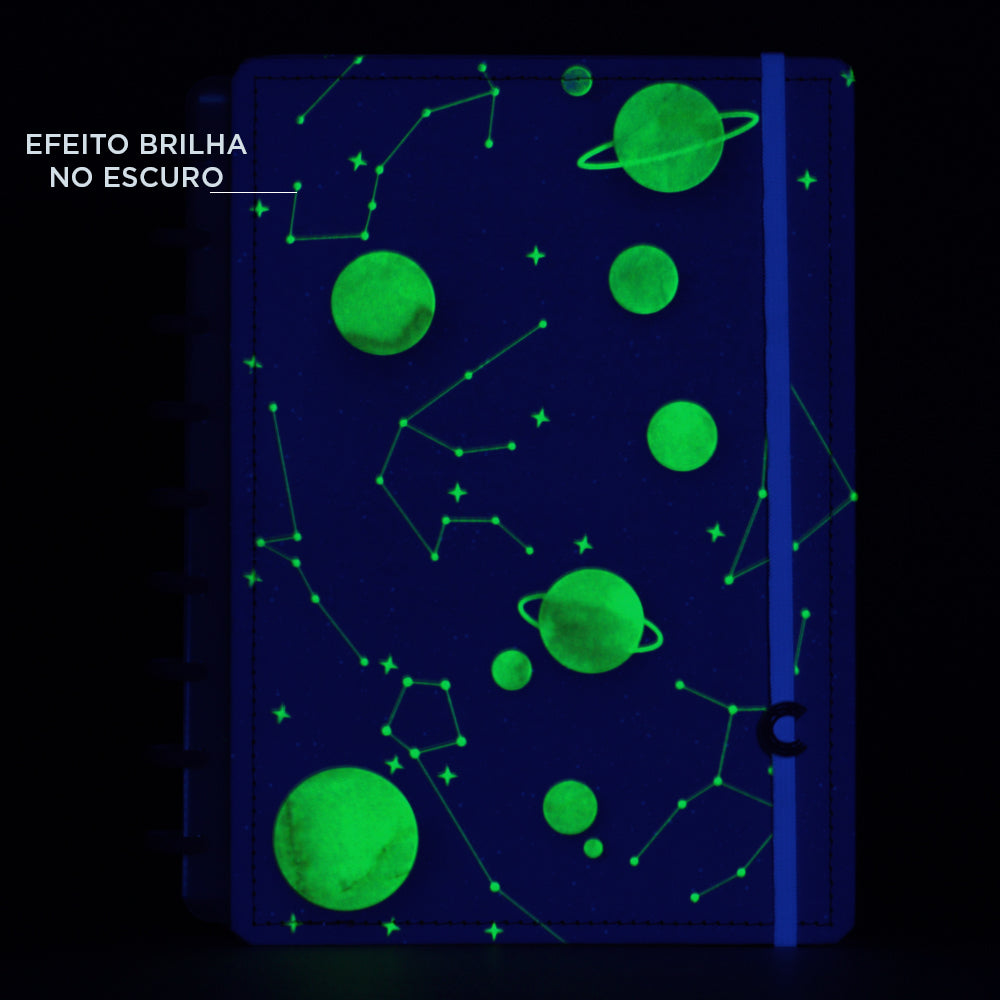 CADERNO PURPLE GALAXY BY GOCASE Caderno Inteligente ®