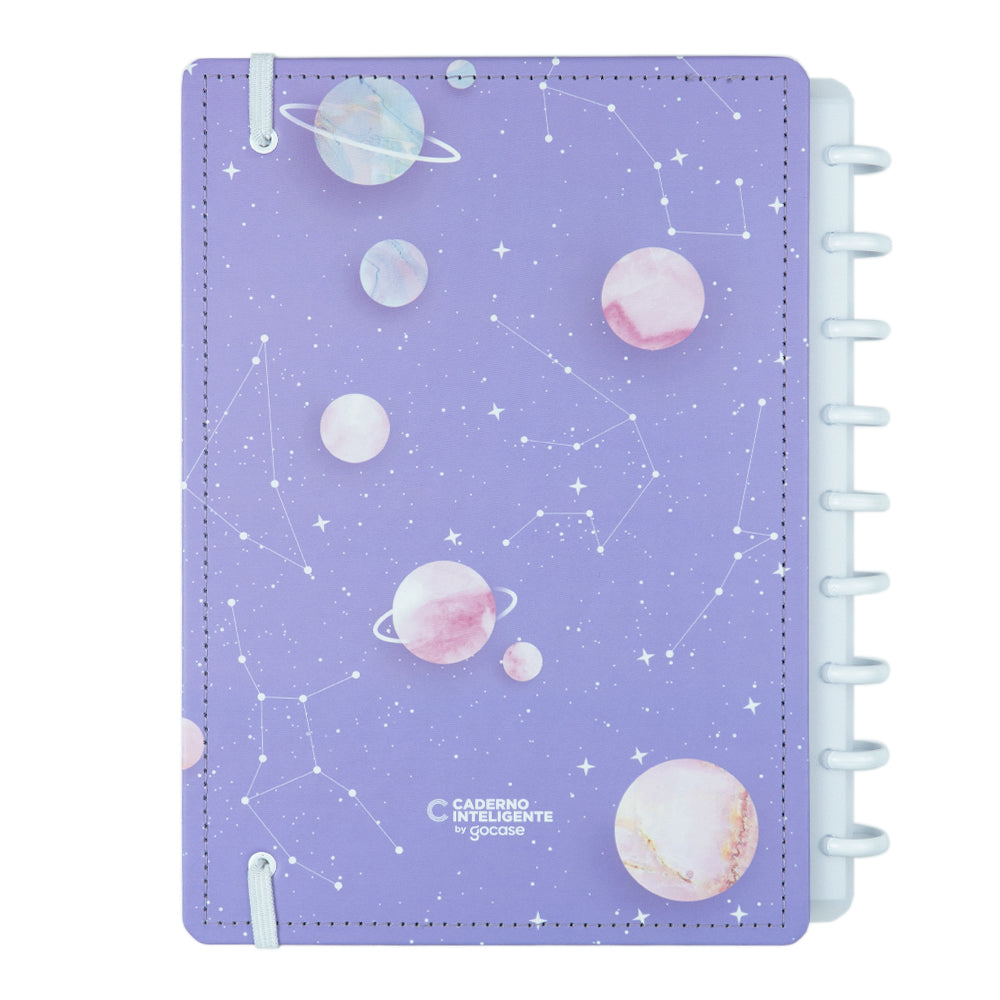 CADERNO PURPLE GALAXY BY GOCASE Caderno Inteligente ®
