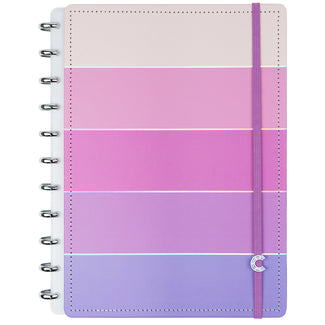 Caderno by Cacau, tamanho grande.