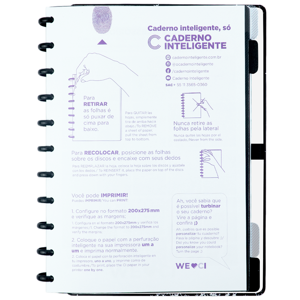 Caderno By Gocase Poeira das Estrelas