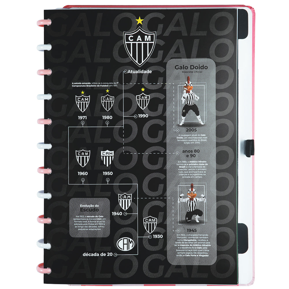 Folha de informações do Atlético Mineiro.