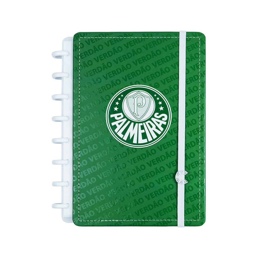 Caderno Inteligente do Palmeiras, tamanho A5.