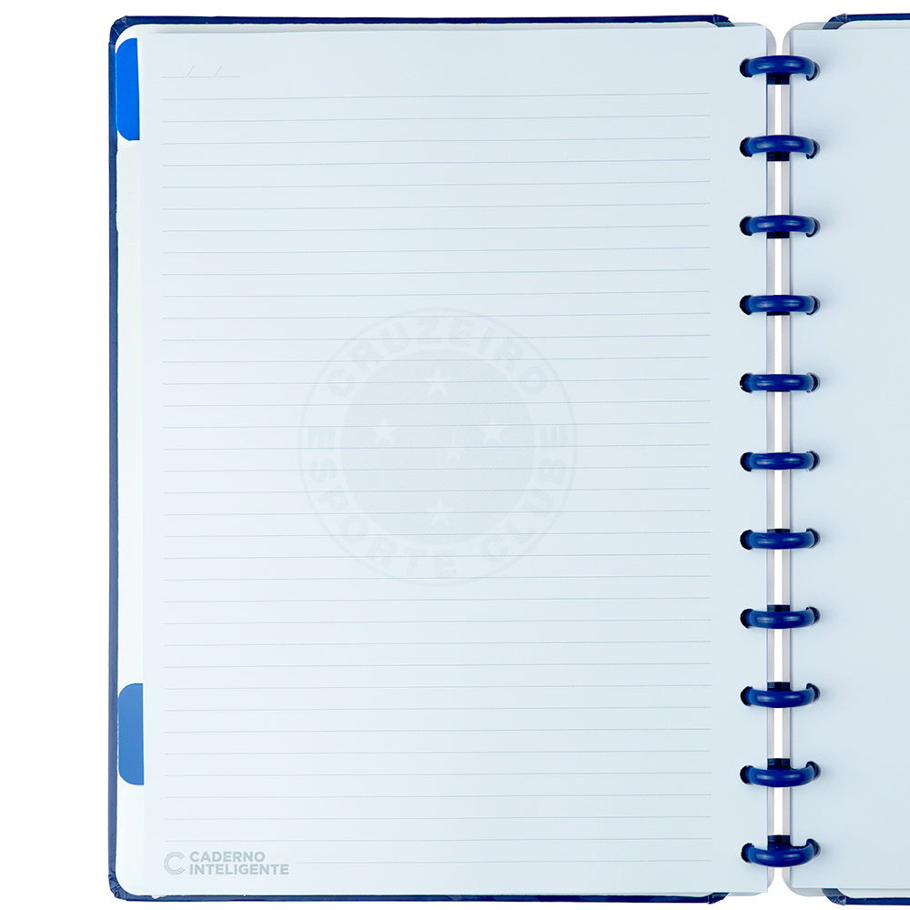 Caderno Cruzeiro Grande, folhas pautadas.