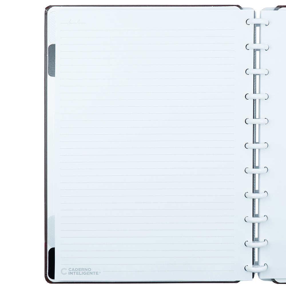 Folha pautada no Caderno Espresso Grande.