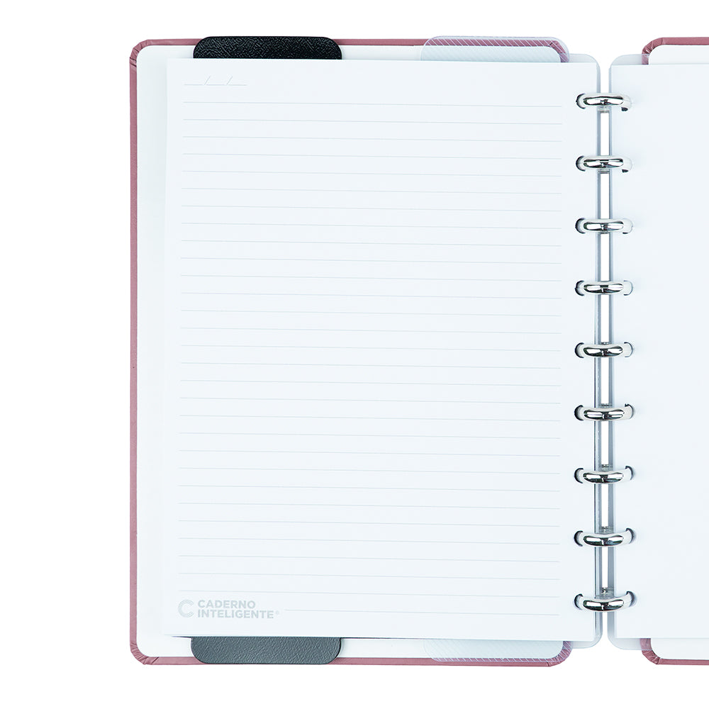 Folha pautada no Caderno Guava, Médio.