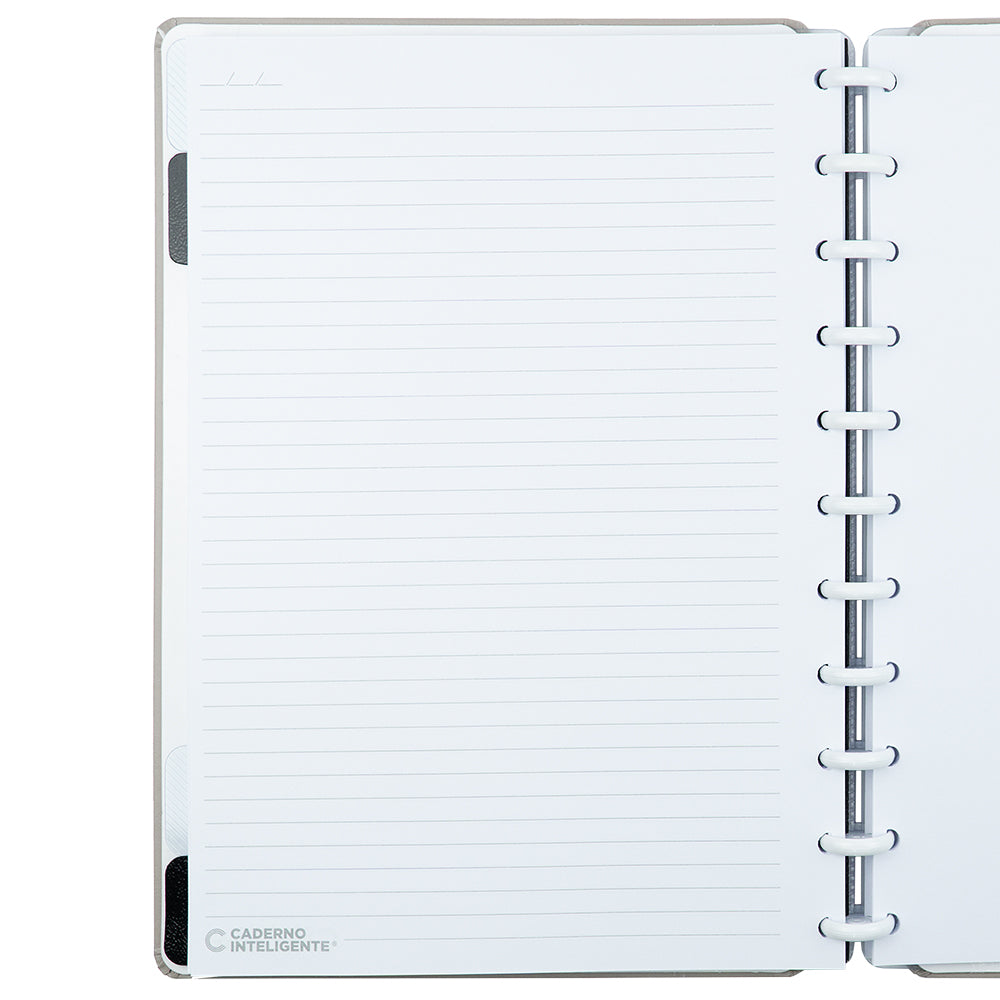 Folha pautada no Caderno Iced Coffee, tamanho grande.