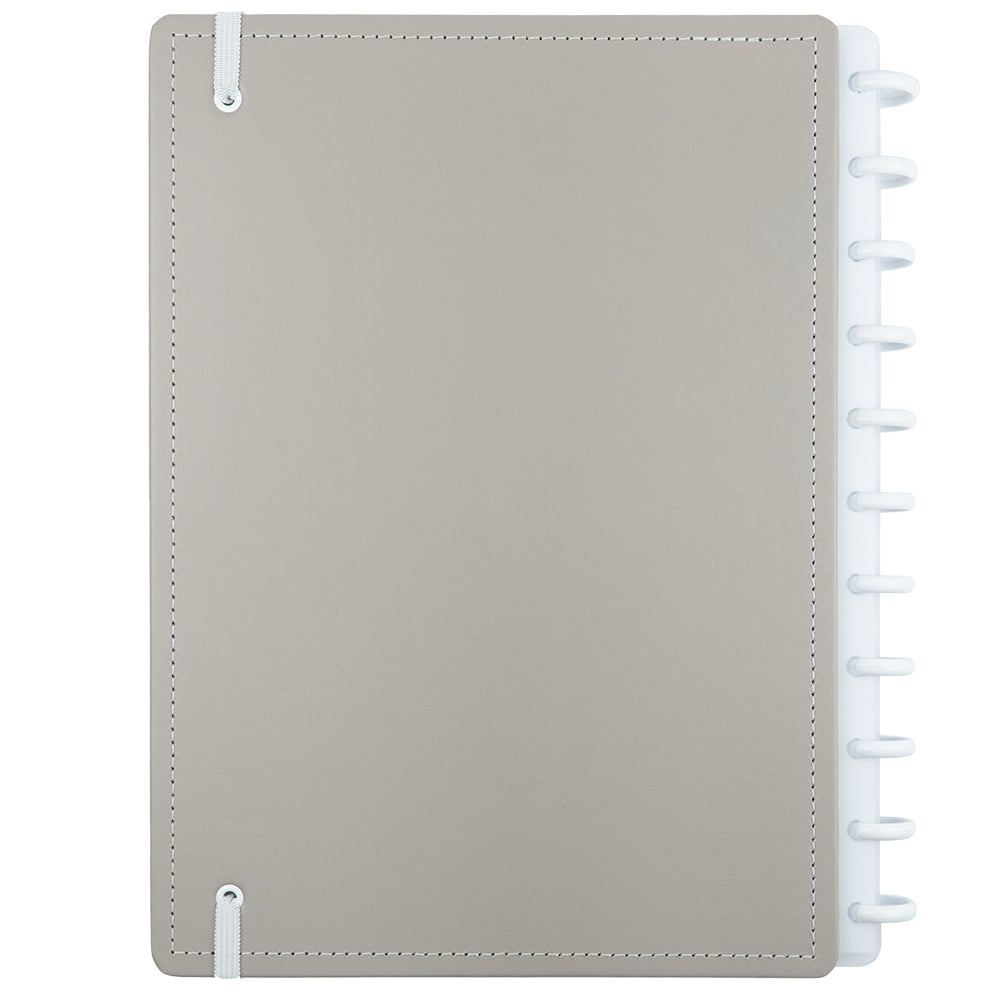 Contracapa do Caderno Iced Coffee, tamanho grande.