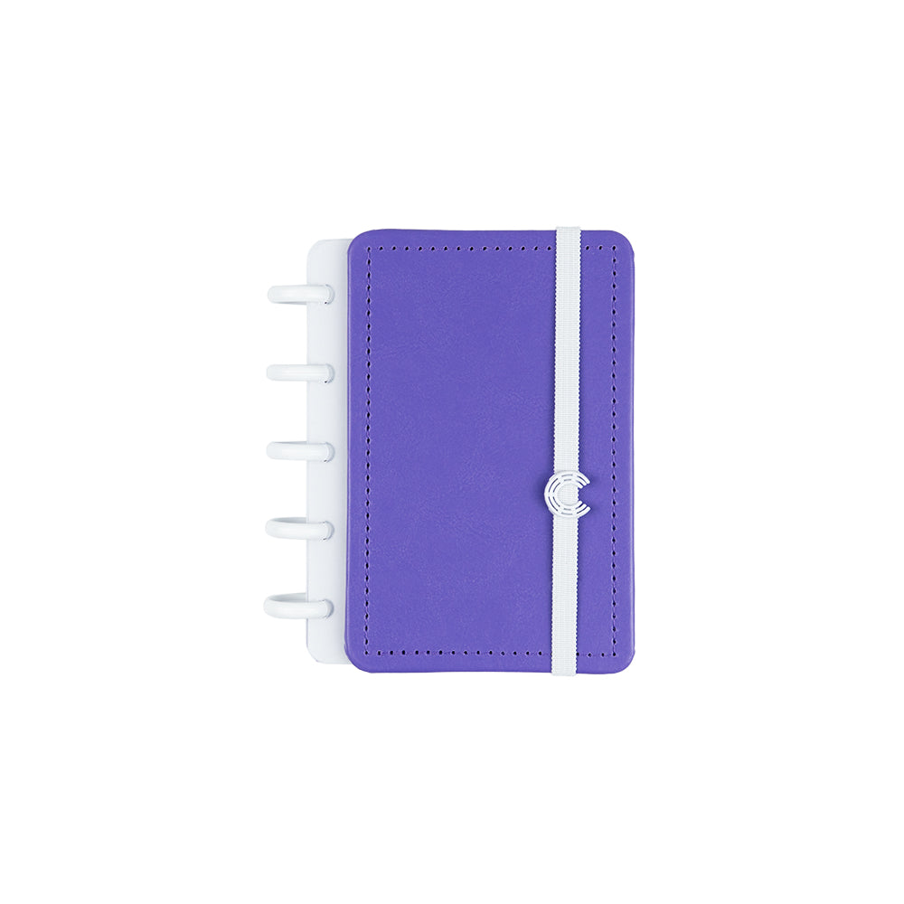 Caderno intensive purple, tamanho inteligine.