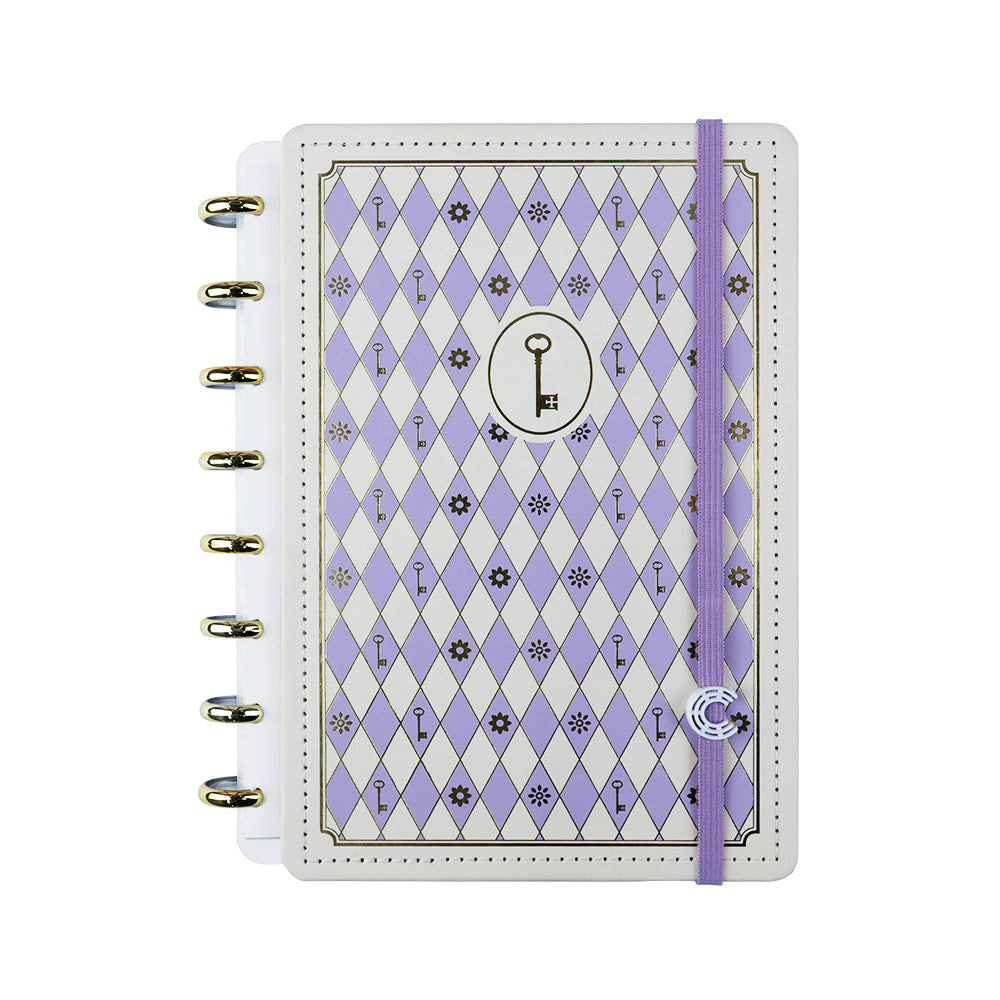 Caderno Isabela Akkari Purple Key A5.