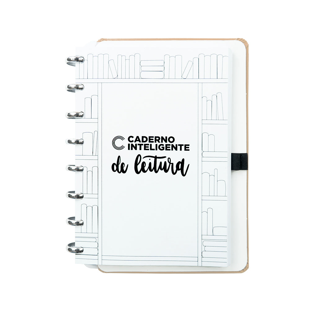 Caderno Inteligente de Leitura, tamanho A5.