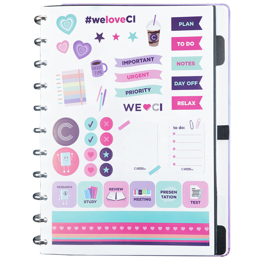 Caderno Silver Love