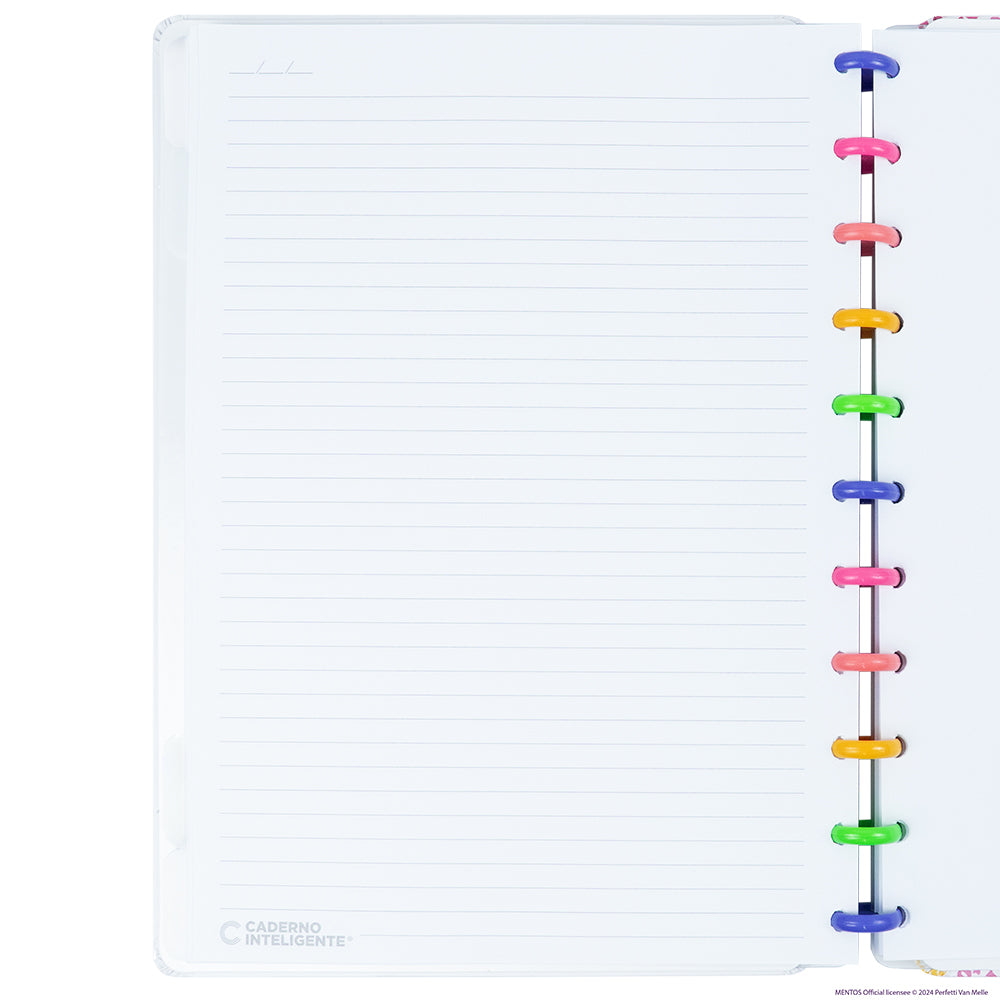 Folha do Caderno Inteligente Mentos, Grande.