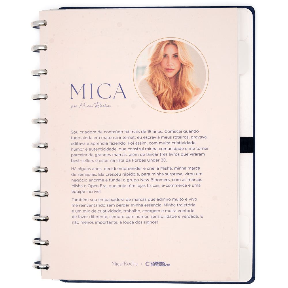 Caderno Mica Rocha Influenciada pela Lua