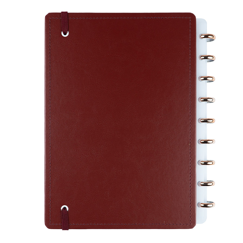 Contracapa do Caderno Mocha, tamanho médio.