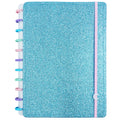 CADERNO LETS GLITTER OCEAN BLUE