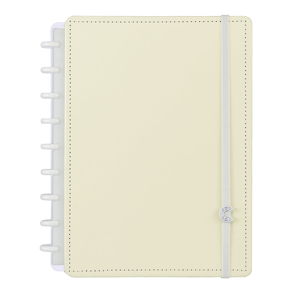 Caderno Amarelo Pastel
