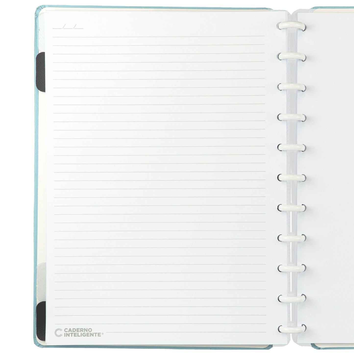 Caderno Azul Pastel