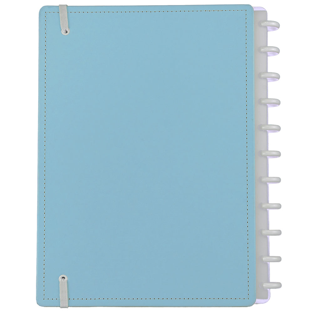 Caderno Azul Pastel