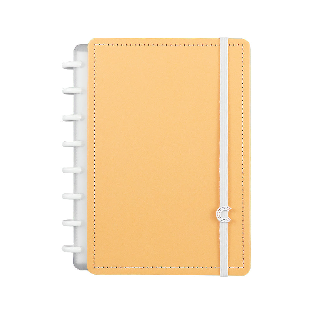 Caderno Laranja Pastel
