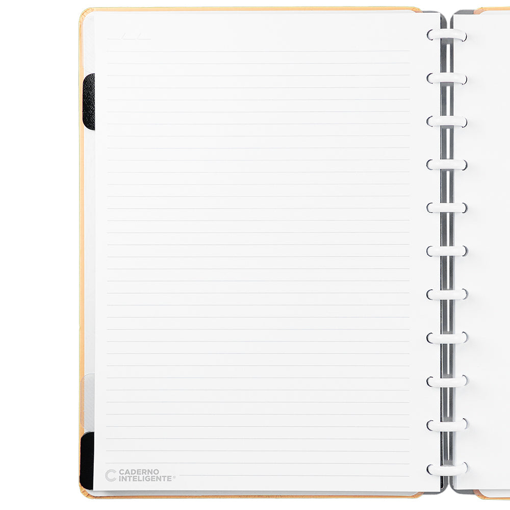 Caderno Inteligente Laranja Pastel
