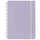 CADERNO LILÁS PASTEL