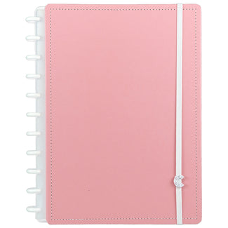 CADERNO ROSE PASTEL