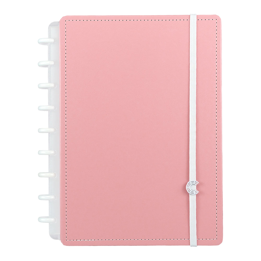 CADERNO ROSE PASTEL