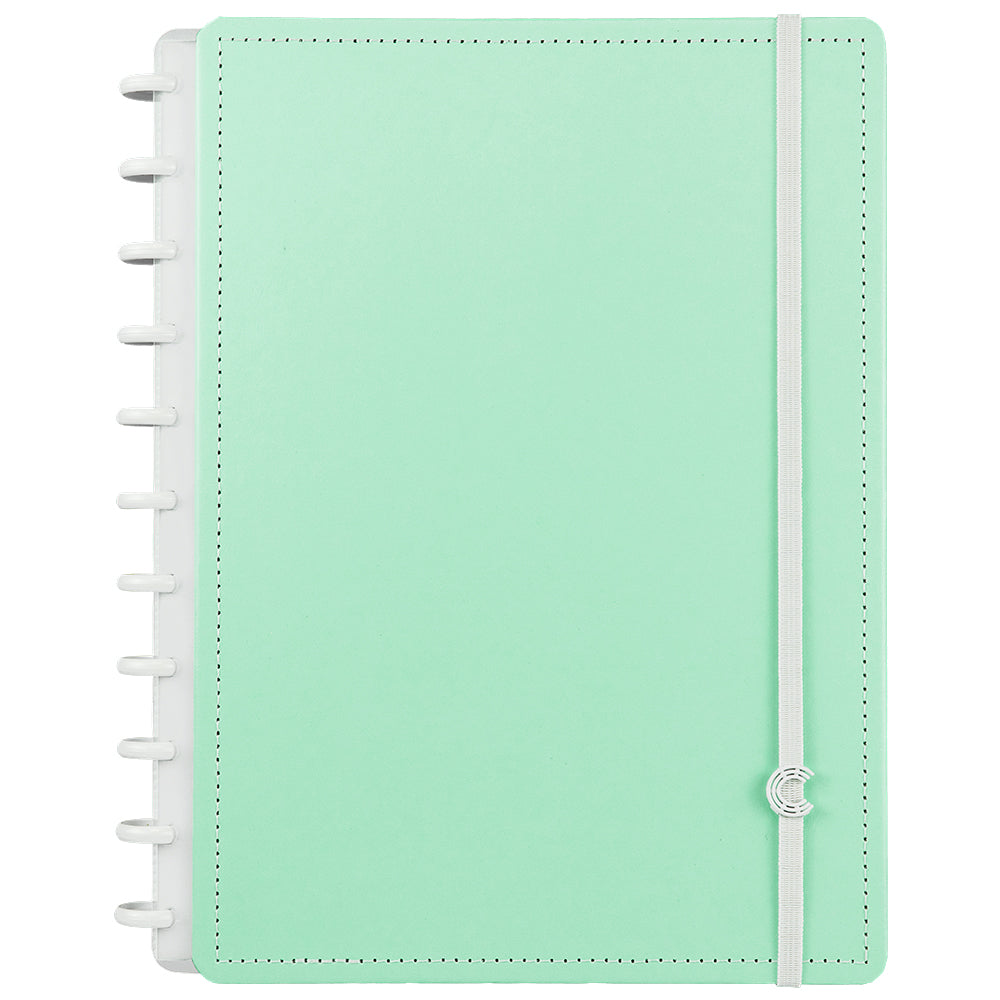 Caderno Verde Pastel