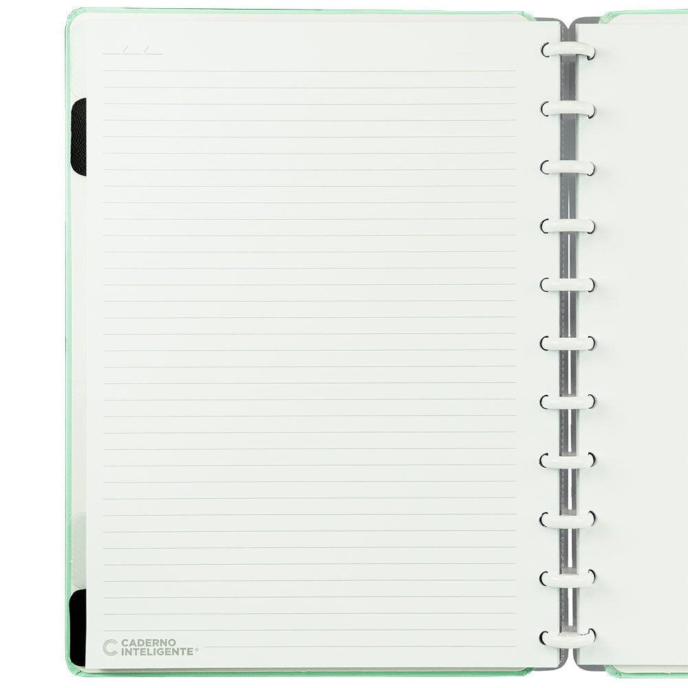 Caderno Verde Pastel