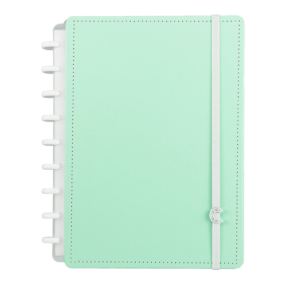 Caderno Verde Pastel