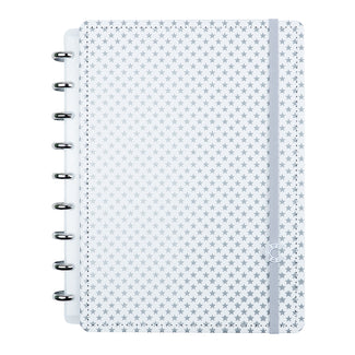 Caderno Super Star, tamanho médio.