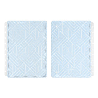 CAPA E CONTRACAPA ICE BLUE Caderno Inteligente ®