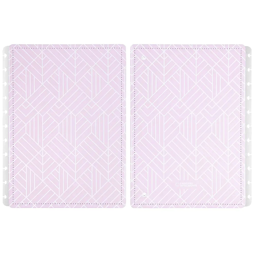 CAPA E CONTRACAPA ICE PINK Caderno Inteligente ®