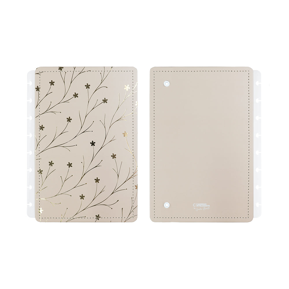 Capa e contracapa Miss Floral, A5.